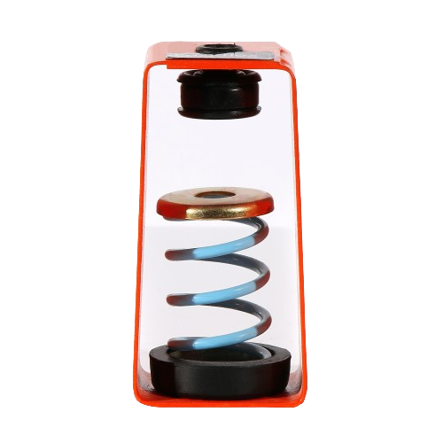 Easyflex Rubber and Spring Combination Acoustic Isolation Ceiling Hangers, Top Hole 15mm and 25mm Deflection (Pack of 4)