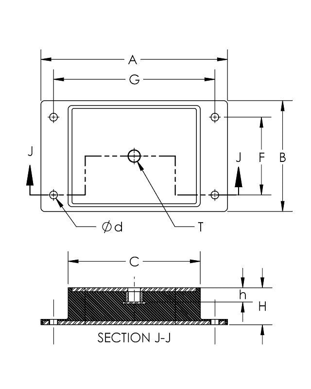 Easyflex VibraSystems Heavy Duty Vibration Dampers/Mounts for presses, blowers, pumps, engines, vibrators, rolling mills, crushers, transformers - Image 2
